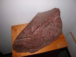 This Is A Chunk Of Red Granite Which Is The Official Rock Of Wisconsin Madison Wisconsin Wisconsin Dairy Farms