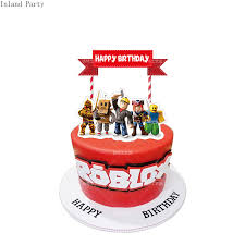 Tortas de roblox para ninas. Roblox Juego Globo Para Decoracion De Fiesta De Cumpleanos Para Nino Y Nina Banner Para Pastel Tematica De Juego Suministros De Bano Para Bebe Juguetes Para Ninos Regalo Decoraciones Diy De Fiestas