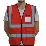 Chaleco de seguridad del conductor de la entrega, Doordash, GH, chaleco  reflectante flexible