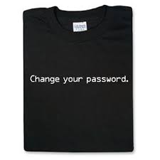 Change Your Password Geek Shirts Think Geek T Shirt
