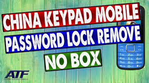 China Keypad Mobile Pin Code Remove No Box Youtube