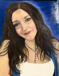 Done my first project! Raw silk and liberty blue!