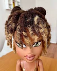 Bratz doll loc journey is bout the most creative thing I've ever seen 🔥🥹  #locstyles #locs #bratz #locstylist
