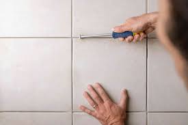 Do not strike the wall with a heavy sledgehammer, to be dramatic and theatrical, as performed on the. Removing Tile Grout In A Few Simple Steps