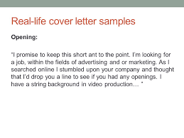 Any past volunteer work or externships must be mentioned. Fundamentals Of Writing May 8 Today Job Applications Continued Letter Of Application Loa Cover Letter Ppt Download
