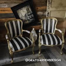 Vintage Hand Painted French Glam Chairs Etsy Glam Chair Hand Painted Chairs French Style Armchair