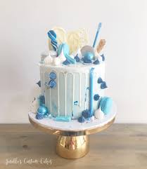 Blue Birthday Cake For Teenager Boy Blue Drip Cake By Jenelle S Custom Cakes Birthday Cakes For Teens Blue Drip Cake Cake