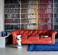 Library Wallpaper This Colorful Wallpaper Will Turn Any Room Into A Virtual Library No Books Needed Bookshelf Decor Home Interior