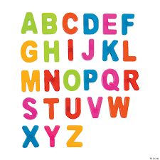 Description аbουt uppercase magnetic letters : Plastic Magnetic Letters Uppercase Letter Set Oriental Trading
