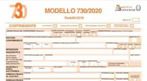 La busta paga inail è un prospetto che si compone di varie parti: Modello 730 2020 Pdf La Dichiarazione Dei Redditi Istruzioni E Modulistica