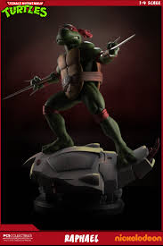 Raphael teenage mutant ninja turtles weapons. Teenage Mutant Ninja Turtles Raphael 1 4 Scale Statue Pop Culture Shock Pcs Exclusive Bunker158 Com