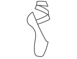 Stelle girls ballet dance shoes slippers for kids toddler. Ballet Slippers Drawing At Paintingvalley Com Explore Collection Of Ballet Slippers Drawing