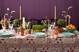A package of baby boo white pumpkins added to the black hutch make it feel like fall. 45 Fall Table Decorations Ideas For Autumn Tablescapes