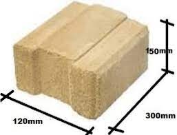 The cement blocks create a completely dimensional wall on both sides. A Picture Showing Laterite Interlocking Block Retrieved From Hydraform Download Scientific Diagram