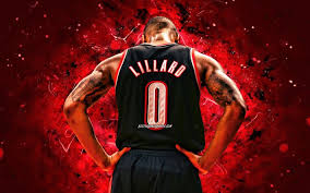 Bring more colors to your day with these damian lillard hd background wallpapers. Download Wallpapers Damian Lillard 4k Back View Portland Trail Blazers Nba Basketball Damian Lamonte Ollie Lillard Damian Lillard Portland Trail Blazers Red Neon Lights Damian Lillard 4k For Desktop Free Pictures For