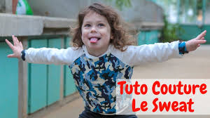 Les marges de couture d'1,3 cm sont incluses dans les gabarits fournis. Tuto Couture Le Sweat Raglan Couture Enfant