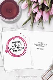 Happy Birthday Husband Card Free Printable Printable Funny Wine Birthday Card For Her Sister Best Friend Etsy In 2020 Wine Birthday Cards Funny Wine Birthday Cards Birthday Card Printable