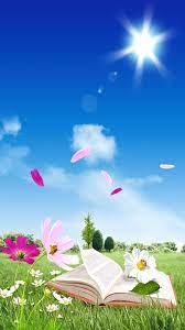 مشمس سماء زرقاء خلفيات كتب summer backgrounds sky background