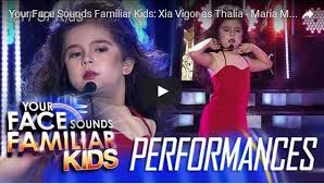 Your Face Sounds Familiar Kids Xia Vigor As Thalia Maria Mercedes Thalia Face Kids
