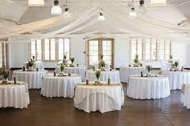 Table Set Up From A Wedding At Winfrey Point Wedding Reception Decorations On A Budget Lake Wedding Indoor Wedding Receptions