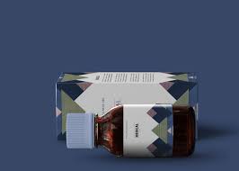 Download Free Psd Cough Syrup Bottle Label Mockup Psd Mockup Free Mockup