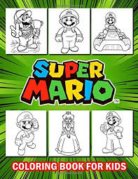 School's out for summer, so keep kids of all ages busy with summer coloring sheets. Super Mario Coloring Book For Kids 50 Super Mario Princes Luigi Donkey Kong Yoshi Coloring Pages Super Mario Coloring Book For Teens Super Mario Characters Unofficial Production White 9798645042189 Books Amazon Ca