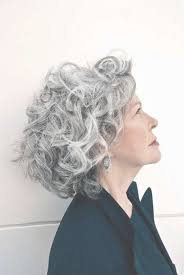 Image Result For Gray Hairstyles For Women Grey Curly Hair Curly Hair Styles Naturally Curly Hair Styles