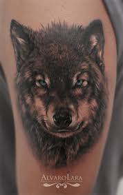 Black And Grey Realism Wolf Tattoo Tattoo By Alvaro Lara Realistic Wolf Black Gray Tattoo Wolf Tattoos Grey Tattoo Watch Tattoos