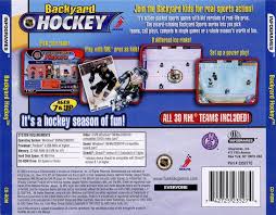 And, as patrick guerette learned last year, the pond hockey tournament director. Backyard Hockey 2002 Windows Box Cover Art Mobygames