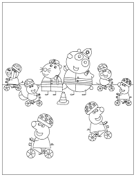 Peppa pig is a british animated tv series for preschoolers that began airing in 2004 and is currently in its sixth season. Free Peppa Pig Coloring Pages For Download Pdf Verbnow