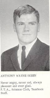 AKINS, Shawn Christopher, class of 1984, was born June 25,1966 in Merced,  CA to Marshall & Martha Akins. He played both Pop Warner football and Pop  Warner baseball in his youth. He