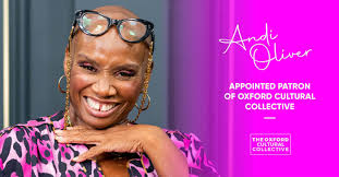 Andi Oliver appointed Patron of Oxford Cultural Collective