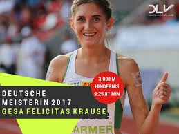 Тнoѕe wнo don'т вelιeve ιn мagιc wιll never ғιnd ιт ∞. Gesa Krause On Twitter Yesterday Was A Good Day Now Focussing On The Next 5000m Today Race Starts 3 35pm Leichtathletik