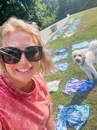 Tie dye class at Art Life Studio for kids