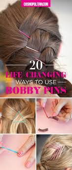 Cute looks with bobby pins. 20 Life Changing Ways To Use Bobby Pins