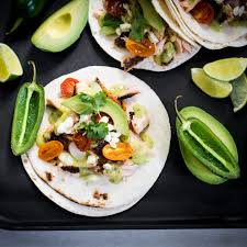 Easy to make cedar plank salmon tacos! Cedar Plank Salmon Tacos Recipe Little Figgy Food
