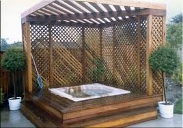Marquis Hot Tub Hot Tub Backyard Hot Tub Gazebo Hot Tub Landscaping