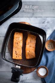 Healthy Air Fryer Baked Salmon