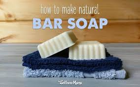 diy natural gentle bar soap
