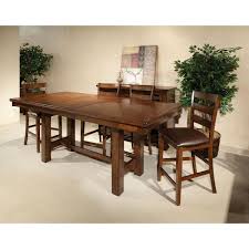 The wood is free to expand and contract with the seasons as much as it wants due to proper joinery and table design. Kona Raisin 40x72 90 Gathering Trestle Table Brown Overstock 10773031