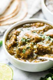 Naturally release the pressure, then stir up your chili. Chile Verde Recipe Isabel Eats Easy Mexican Recipes