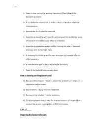 Research Methodology Notes In 2020 Research Hypothesis Psychology
