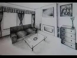 How To Draw Living Room With Fireplace Two Point Perspective Youtube Living Room With Fireplace Living Room Photos Living Room Styles