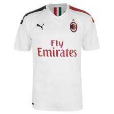 Support your favourite players from the san siro, including stephan el shaarawy and keisuke honda ac milan shirt. Puma Ac Milan Away Shirt 2019 2020 Domestic Replica Shirts Sportsdirect Com