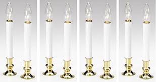 Tools Home Improvement Xodus Innovations Fpc1520b Battery Operated Flameless Led Window Candle With Dusk To Dawn Light Sensor With Warm White Flickering Flame Lamps Light Fixtures Antique Brass Tools