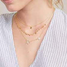 Super Star Necklace Star Charm Necklace Star Necklace Gold Star Necklace