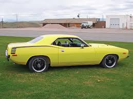 Image result for Honey Gold 1973 Barracuda