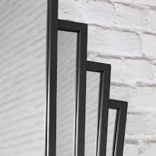 Full length wall mirror, long mirror, full length mirror, gray wood mirrorby mulleresigns(3). Black Art Deco Fan Style Wall Mirror