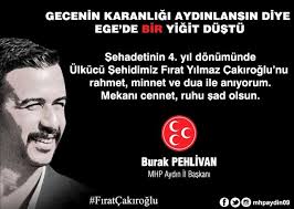 Fırat yılmaz çakıroğlu kimdir ve i̇zmir'de görülen dava nasıl sonuçlandı? Aydin Mhp Firat Cakiroglu Nu Unutmadi Haberler Com Guncel