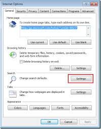 How to change the search: Change The Default Search Provider Bing In Internet Explorer In Windows 7 Liberian Geek